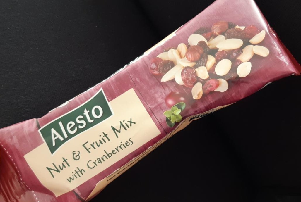 Fotografie - Nut & fruit mix with cranberries Alesto