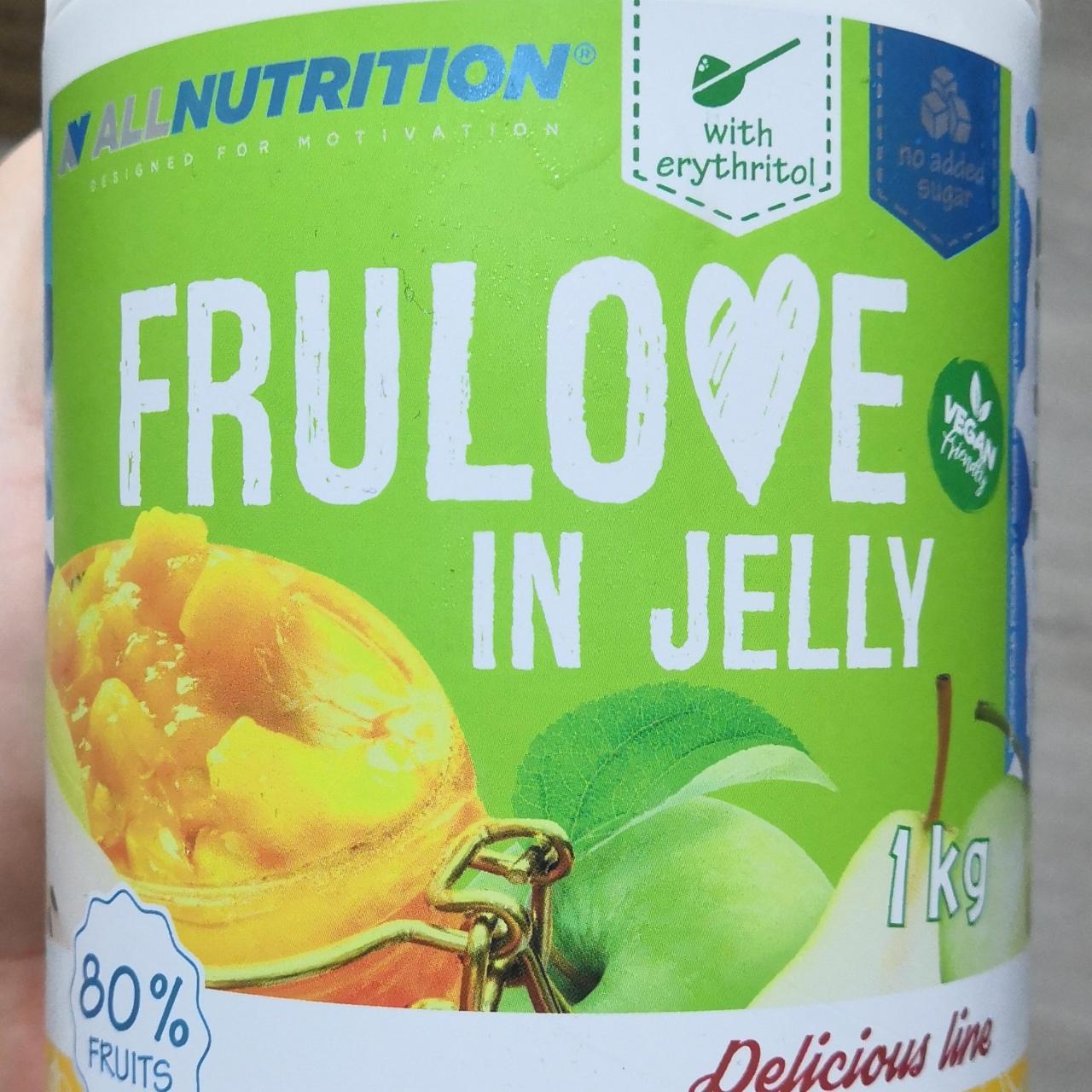 Fotografie - Frulove in Jelly Apple & Pear Allnutrition
