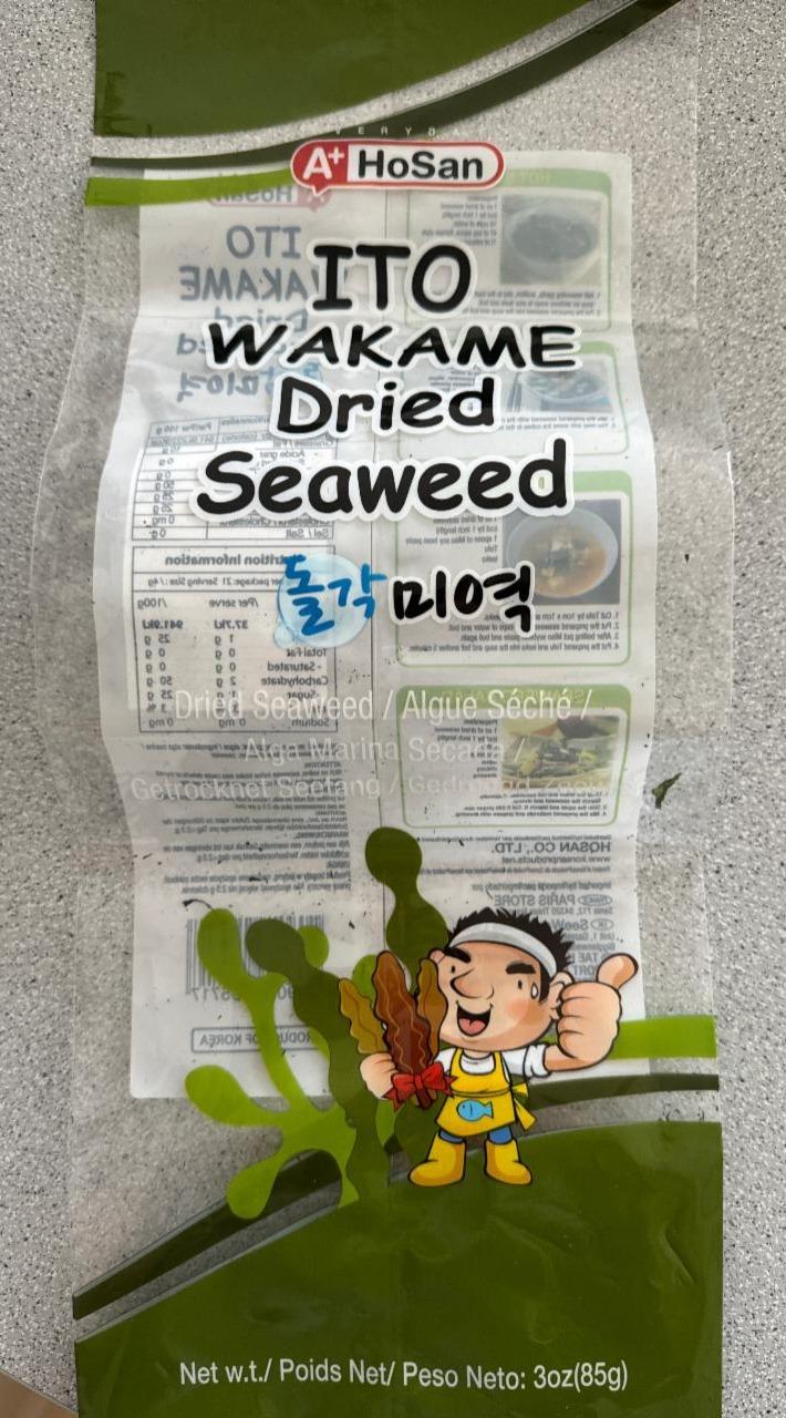 Fotografie - ITO Wakame Dried Seaweed A+Hosan