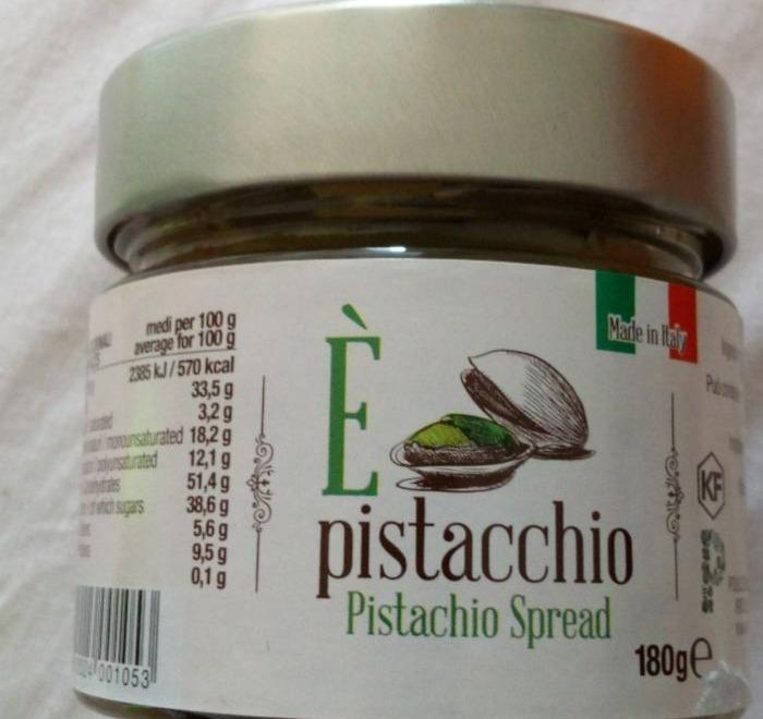 Fotografie - Pistacchio Spread, pistáciová pasta