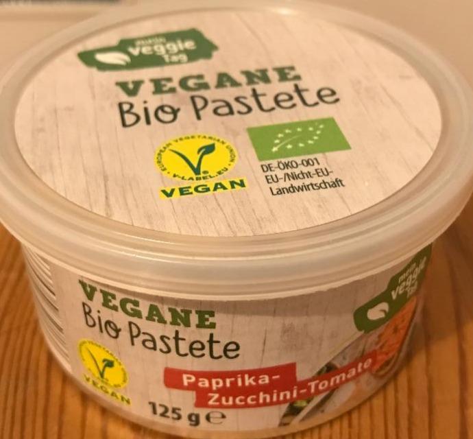 Fotografie - Vegane Bio Pastete Paprika-Zucchini-Tomate Mein Veggie Tag