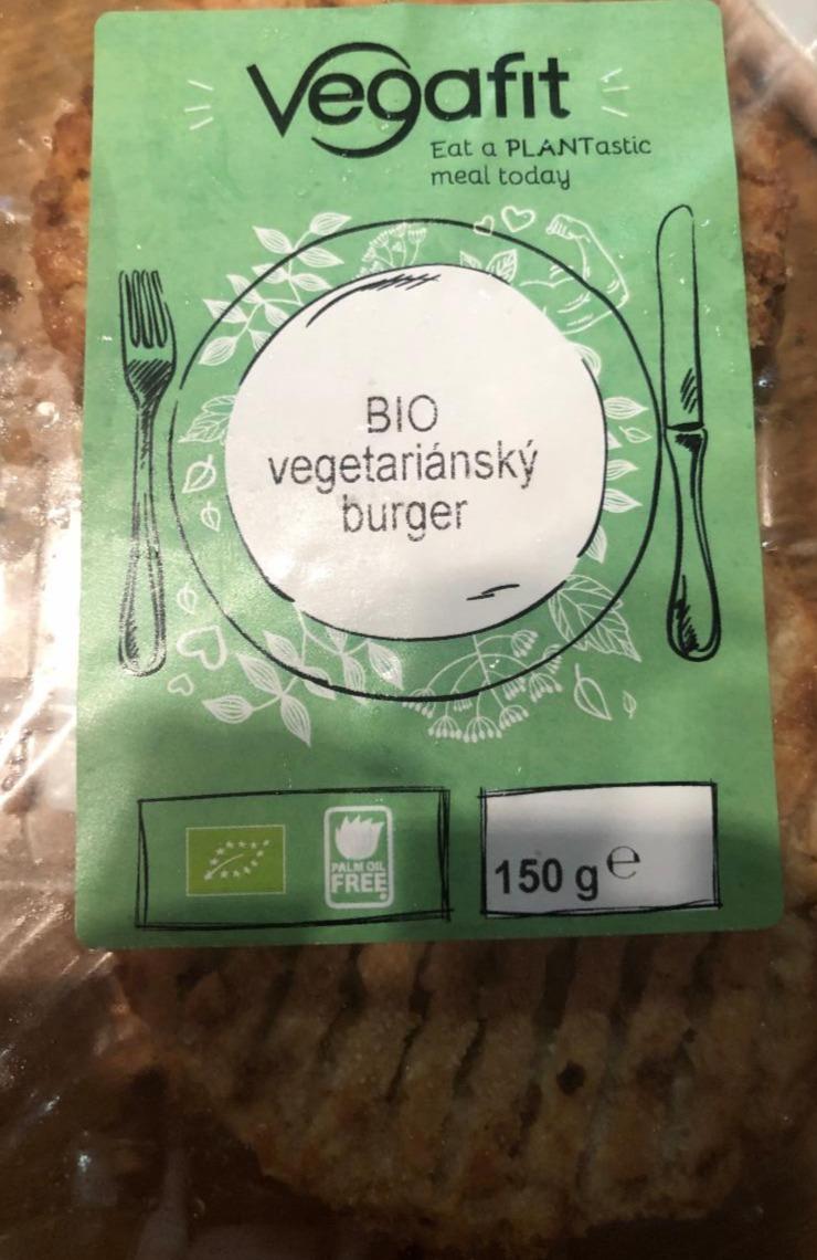 Fotografie - Bio vegetariánský burger Vegafit