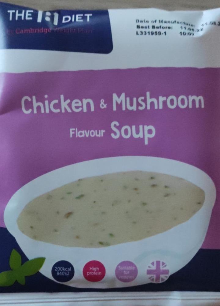 Fotografie - The 1:1 Diet Chicken & Mushroom Flavour Soup Cambridge Weight Plan
