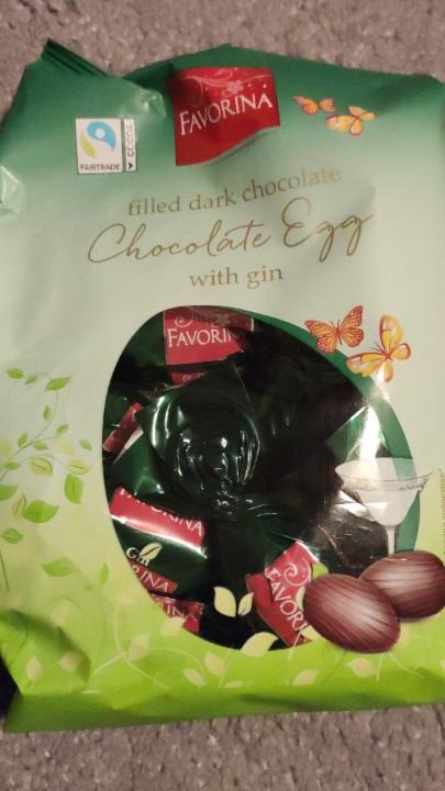 Fotografie - chocolate eggs with gin Favorina