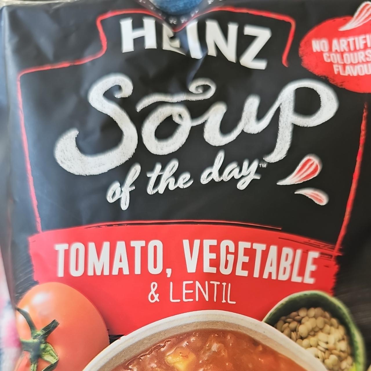 Fotografie - Soup Tomato, vegetable & lentil Heinz