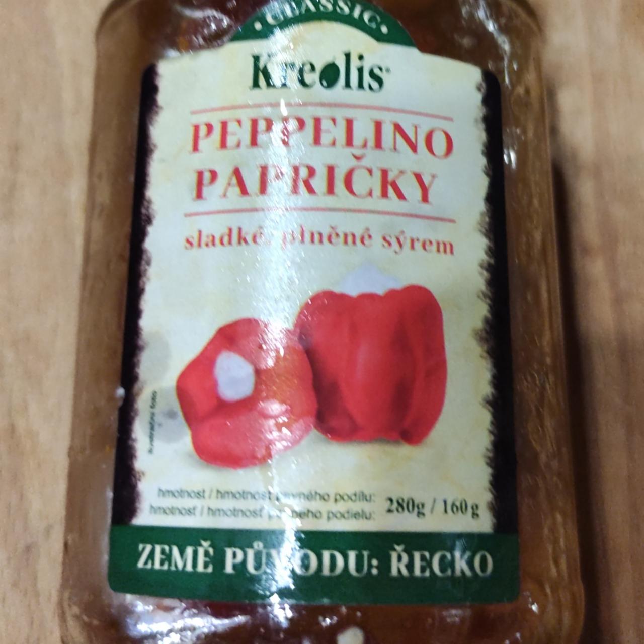 Fotografie - Peppelino papričky sladké plněné sýrem Kreolis