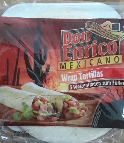 Fotografie - Wrap Tortillas Don Enrico Mexicano