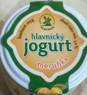 Fotografie - Hlavnický jogurt meruňka