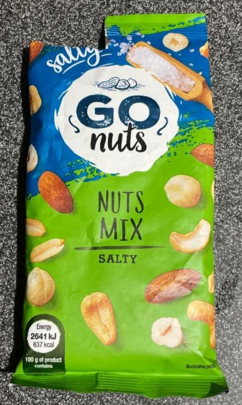 Fotografie - GO Nuts Nuts Mix Salty Albert