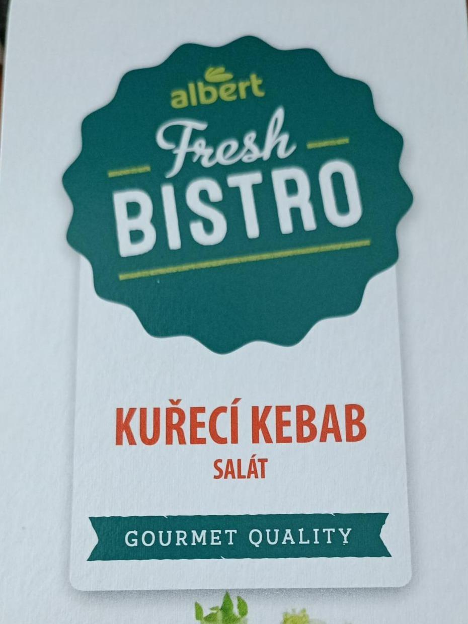 Fotografie - Kuřecí kebab salát (dresink) Albert Fresh Bistro