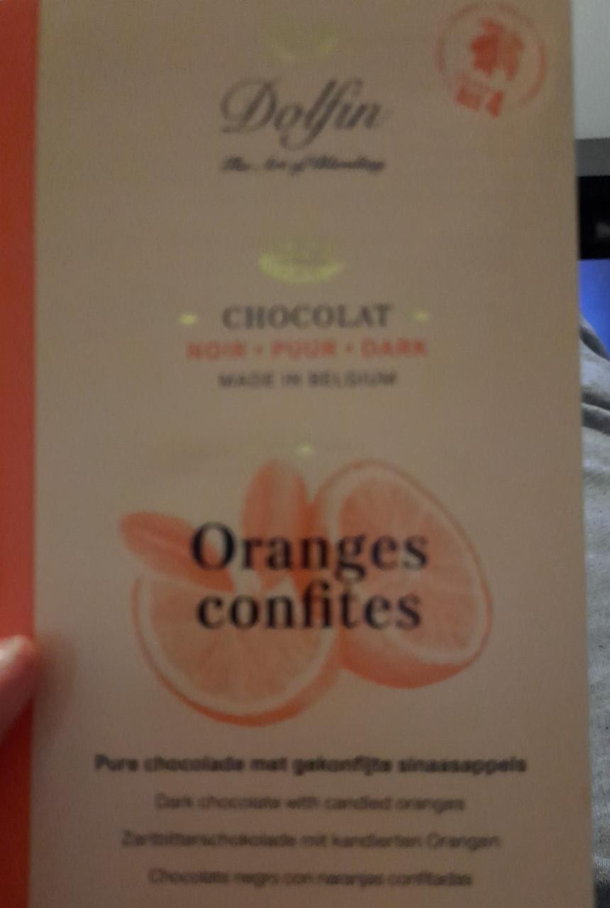 Fotografie - Chocolat Noir Oranges confites Dolfin