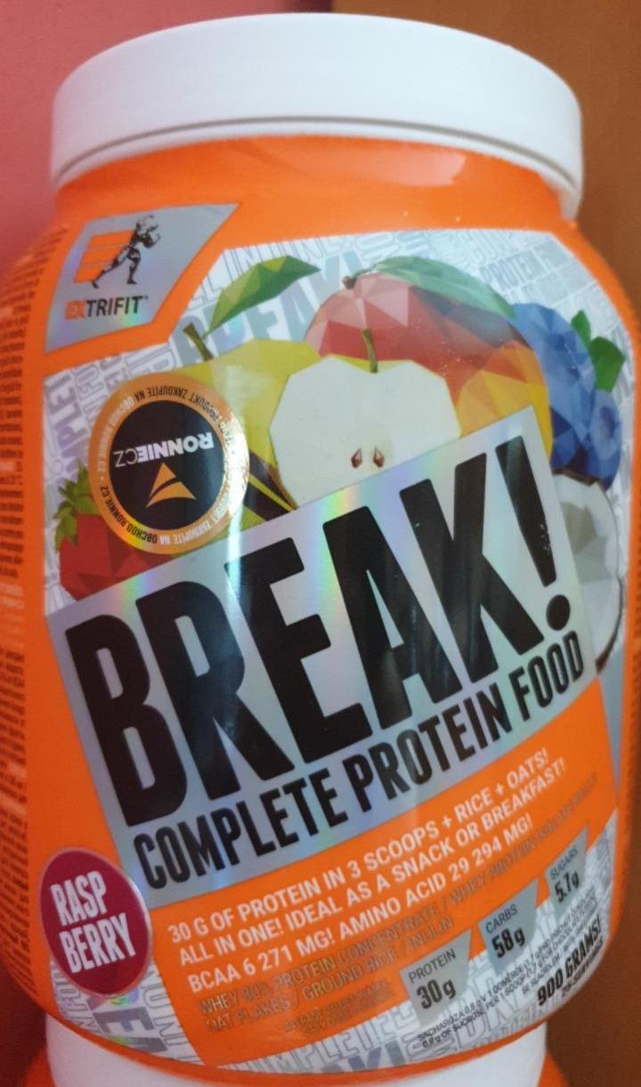 Fotografie - Break! Complete Protein Food Extrifit Malina