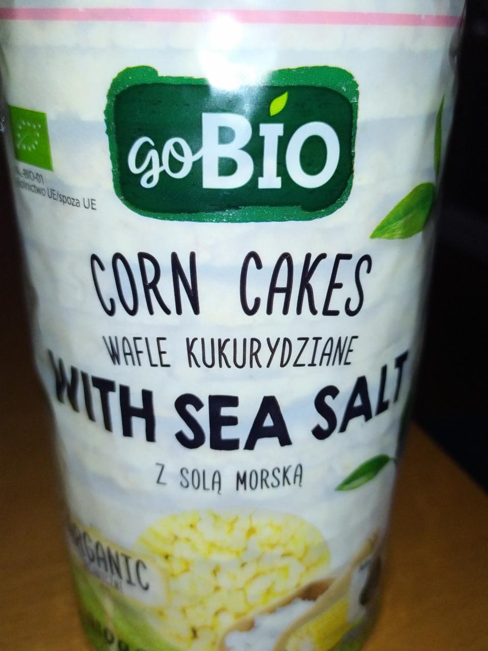 Fotografie - Corn Cake with Sea Salt goBIO