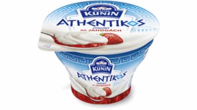 Fotografie - Athentikos jogurt na jahodách Kunín