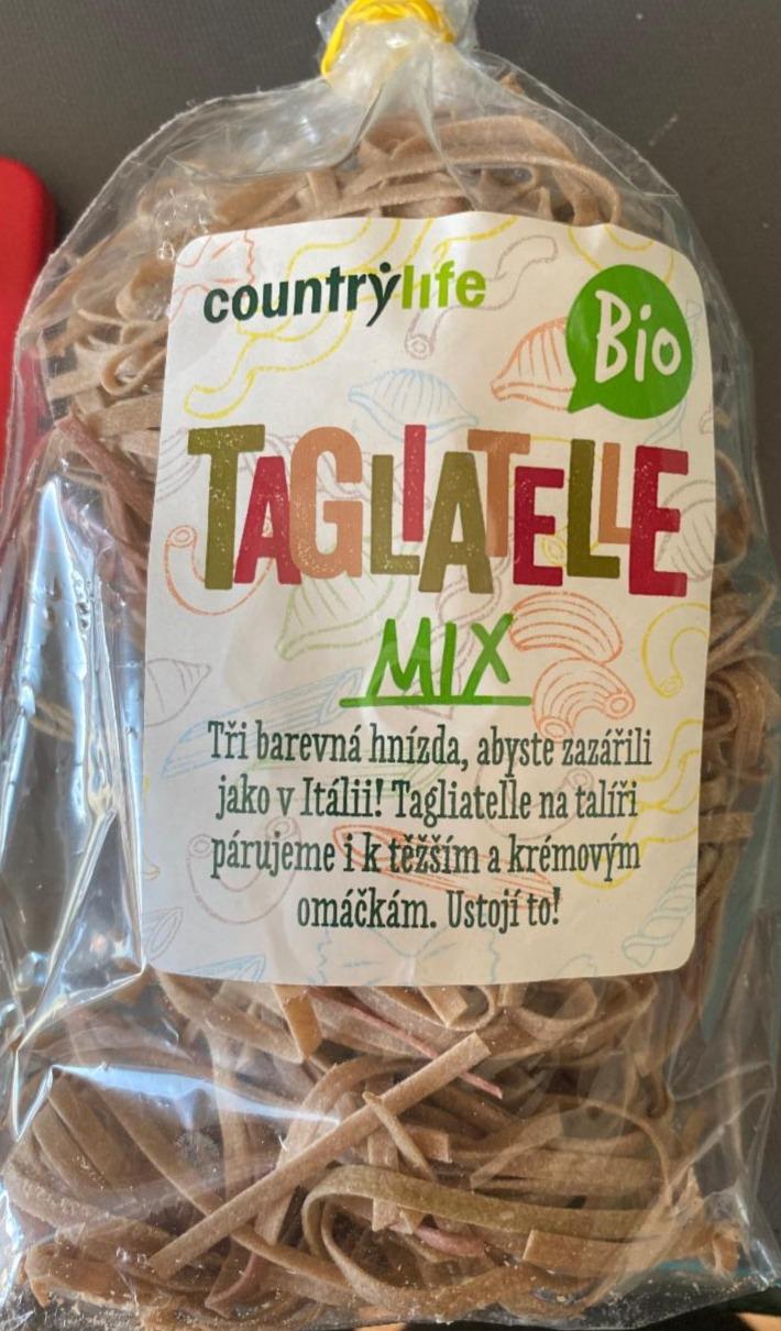 Fotografie - Bio Tagliatelle mix těstoviny celozrnné Country Life