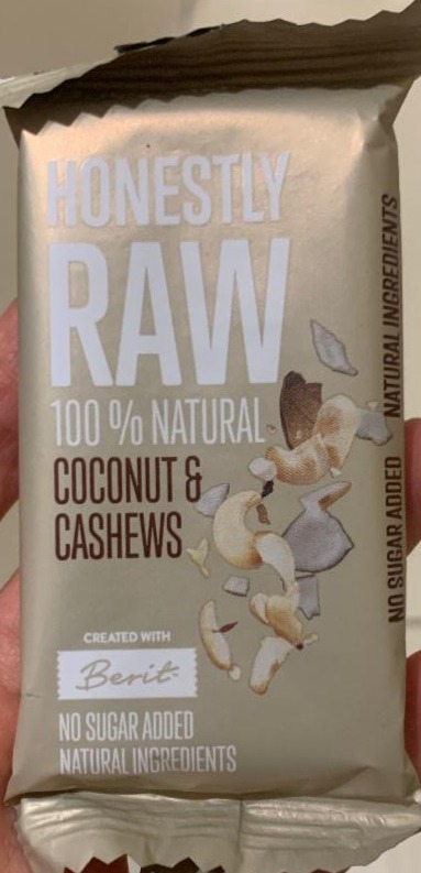Fotografie - Honestly Raw Coconut & Cashews Bodylab
