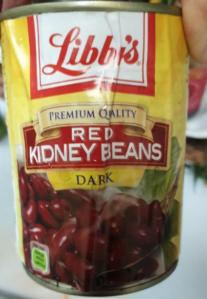 Fotografie - Red kidney beans dark