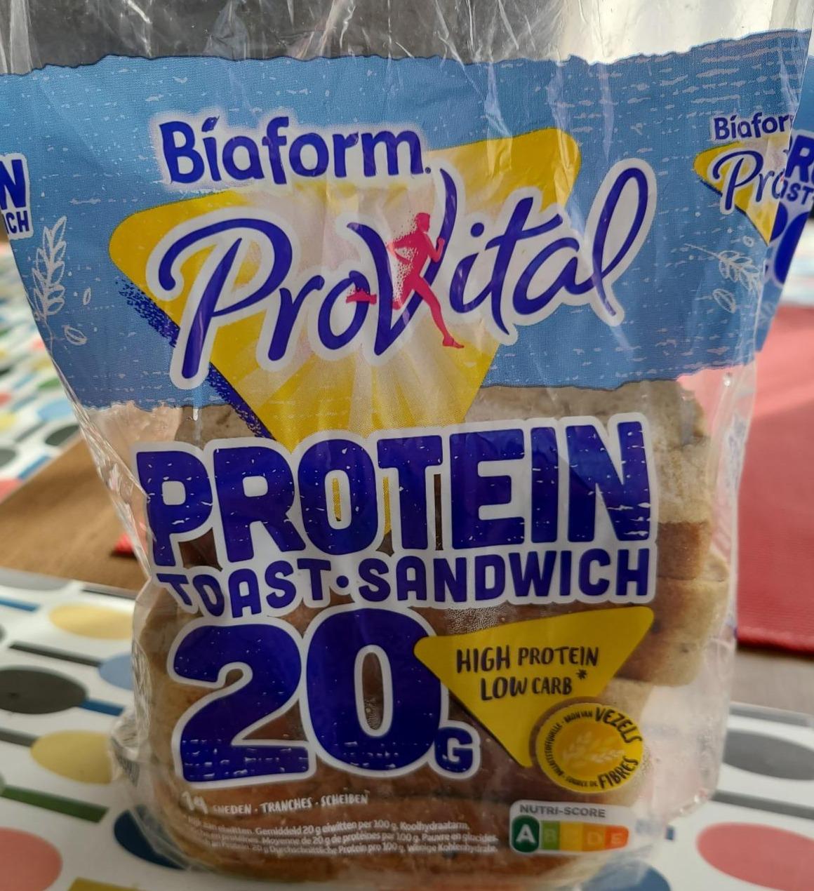 Fotografie - Provital 20g Protein Toast Sandwich Biaform