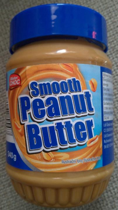 Fotografie - Smooth peanut butter (burákové máslo) Mister Choc