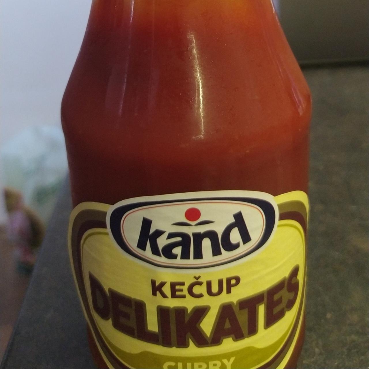 Fotografie - kečup delikates curry Kand