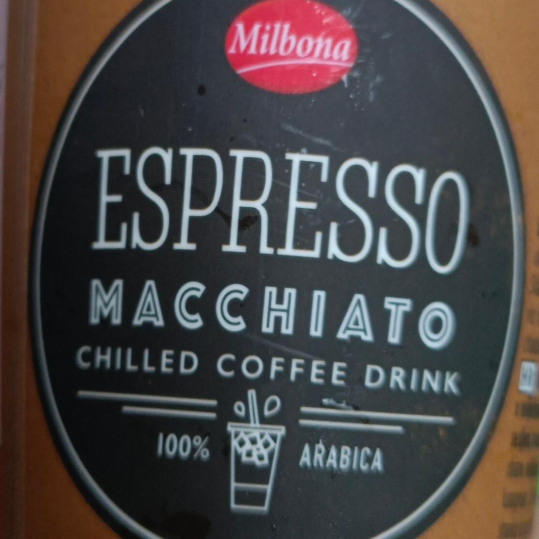 Fotografie - Espresso Macchiato chilled coffee drink Milbona