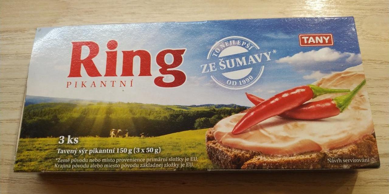 Fotografie - Ring pikantní tavený sýr Tany