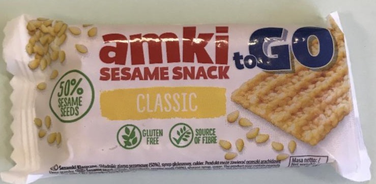 Fotografie - Sesame Snack Classic amki to GO