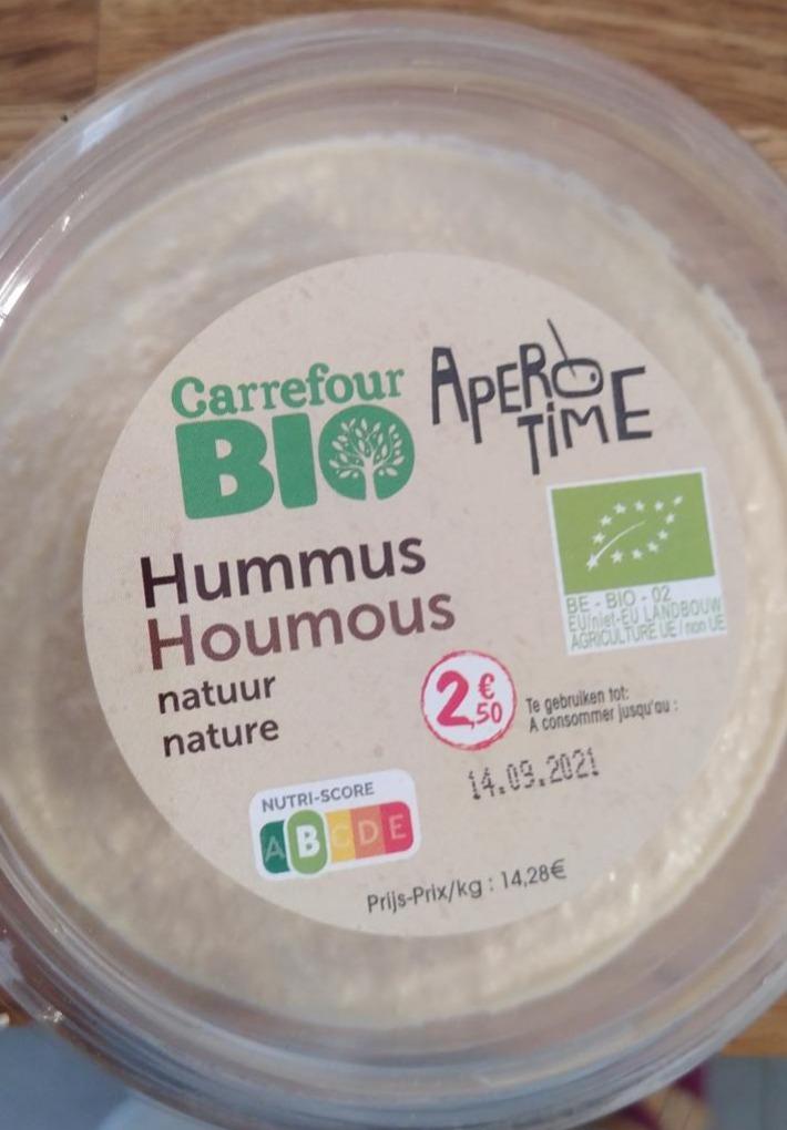 Fotografie - Hummus nature Carrefour Bio