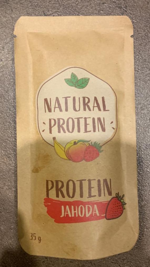Fotografie - Protein Jahoda Natural protein