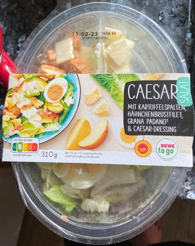 Fotografie - Caesar salat Rewe to go