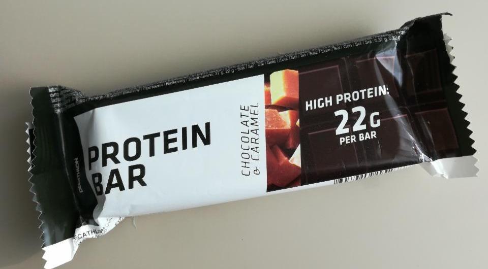 Fotografie - Whey Protein Bar Chocolate & Caramel Decathlon