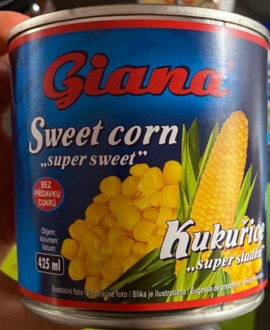 Fotografie - Kukuřice super sladká Giana