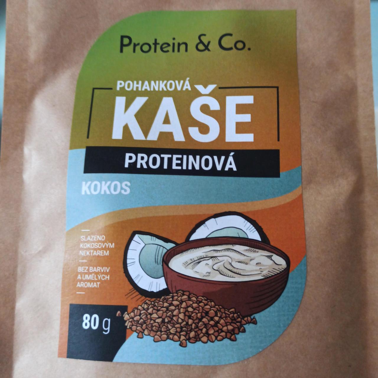 Fotografie - Pohanková proteinová kaše kokos Protein & Co.