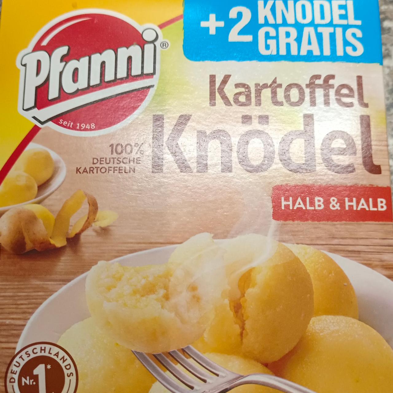 Fotografie - Kartoffel Knödel halb & halb Pfanni