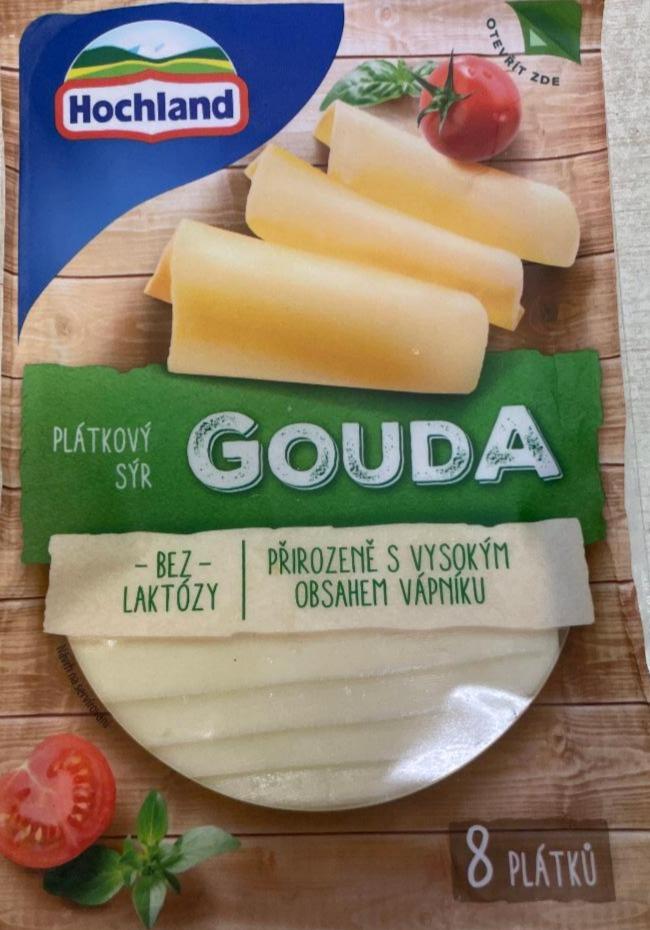 Fotografie - Gouda plátkový sýr bez laktózy Hochland