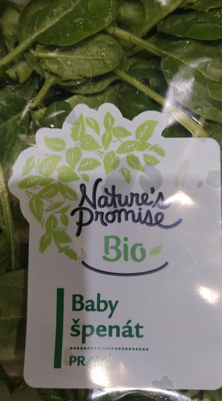 Fotografie - Baby špenát praný Bio Nature's Promise