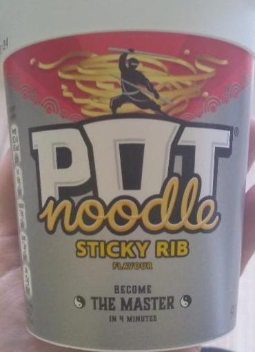 Fotografie - Pot Noodle Sticky Rib