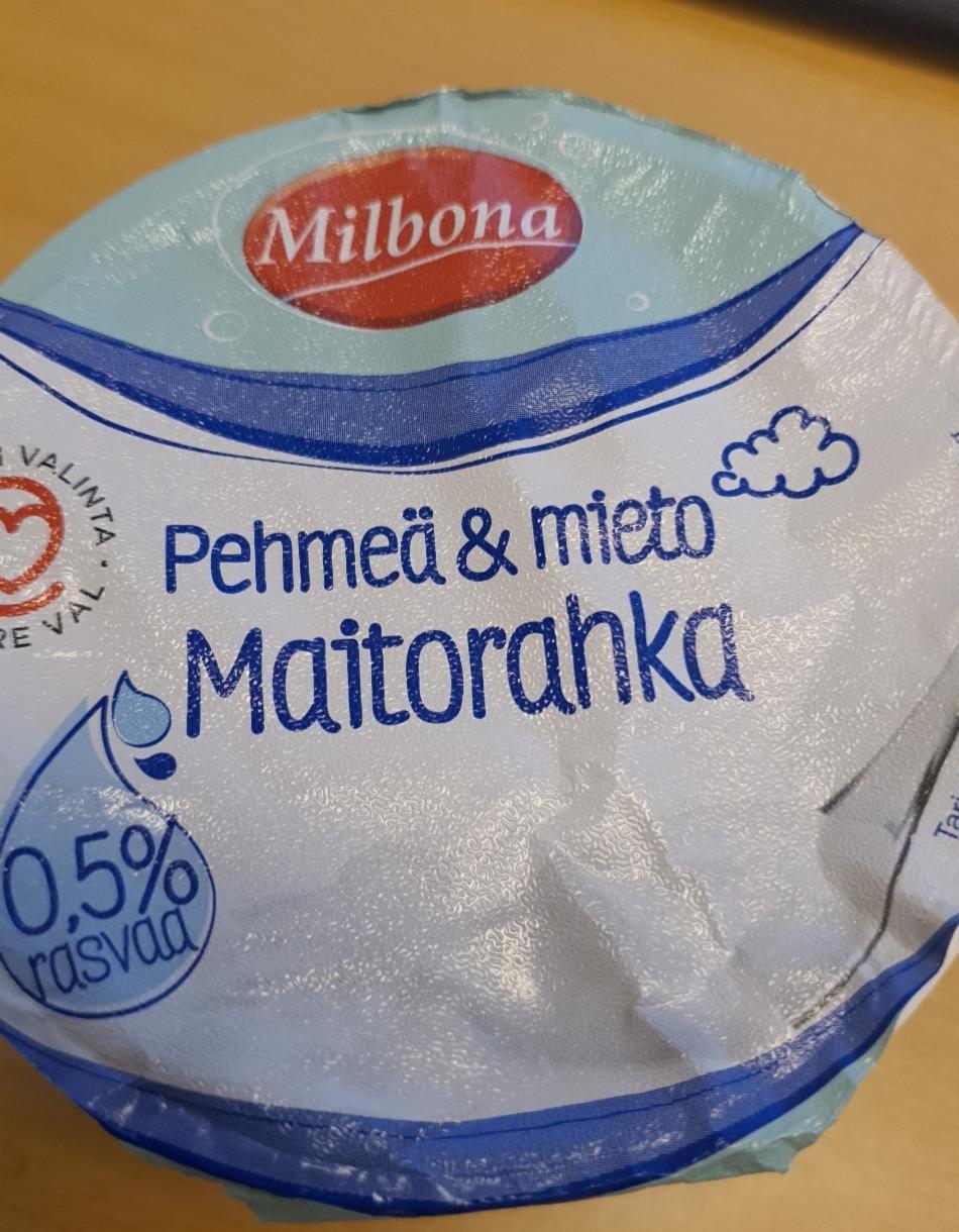 Fotografie - Pehmeä & mieto Maitorahka (měkký tvaroh 0.5% tuku) Milbona