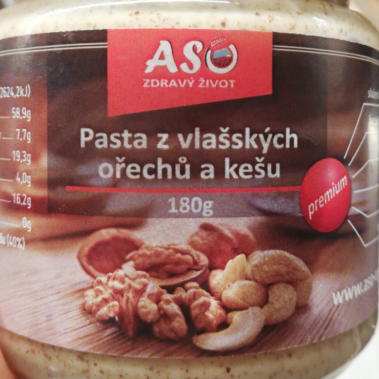 Fotografie - Pasta z vlašských ořechů a kešu ASO