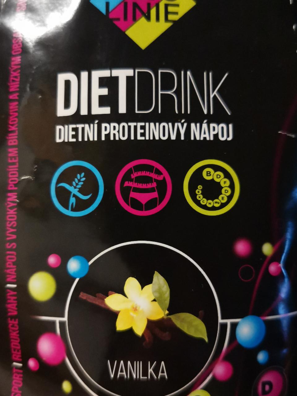 Fotografie - Protein Diet Drink Vanilka KetoLinie