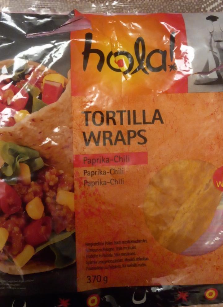 Fotografie - Tortilla Wraps Paprika-Chili Hola!