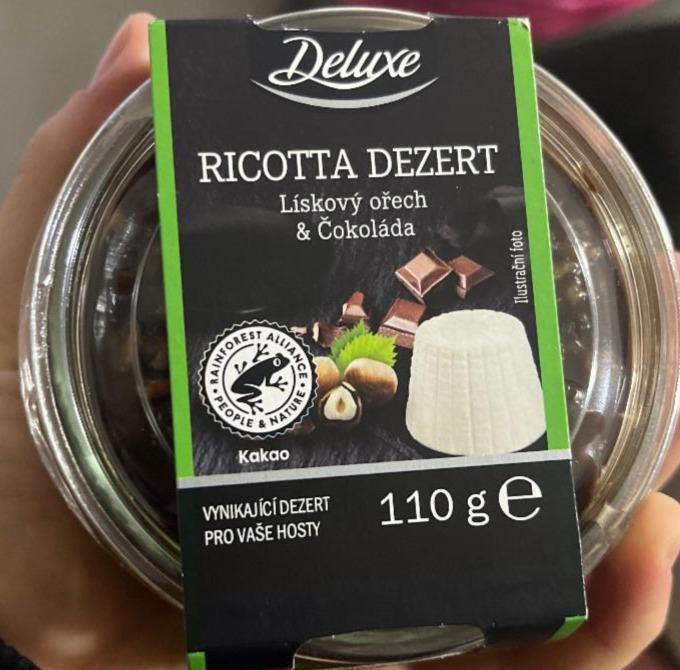 Fotografie - Ricotta dezert Lískový ořech & Čokoláda Deluxe
