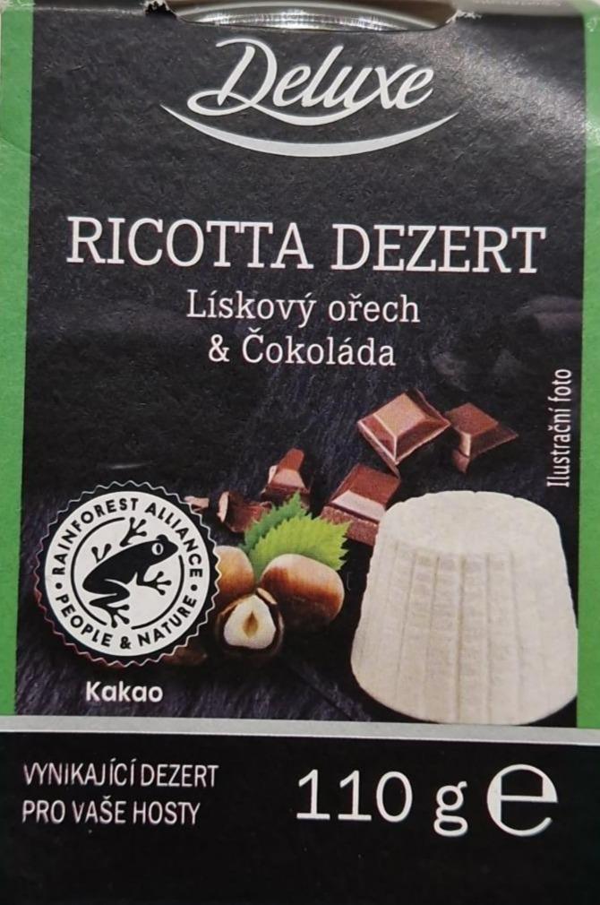 Fotografie - Ricotta dezert Lískový ořech & Čokoláda Deluxe