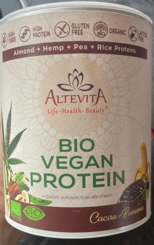 Fotografie - Bio Vegan Protein Cacao + Banana Altevita