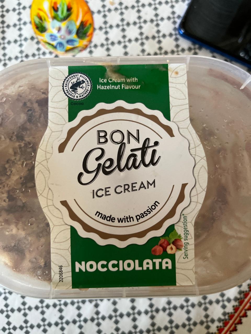 Fotografie - Premium Ice Cream Nocciolata Bon Gelati