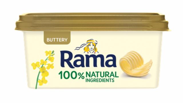 Fotografie - Rama máslová příchuť buttery 100% natural ingredients