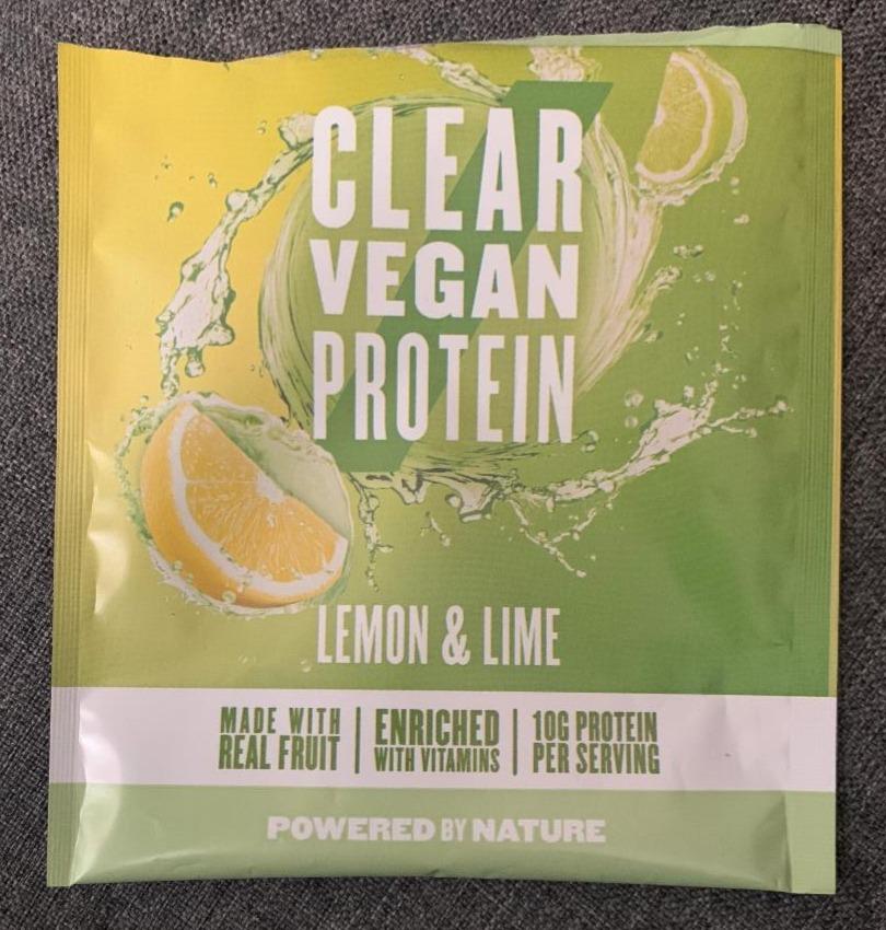 Fotografie - Clear Vegan Protein Lemon & Lime MyVegan
