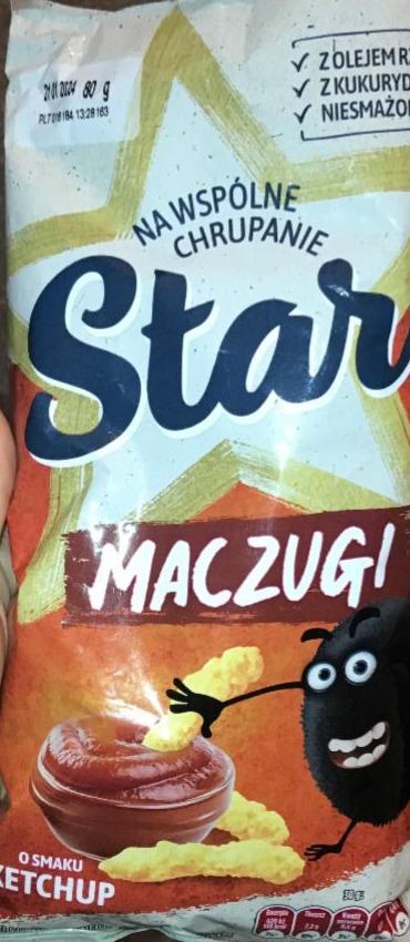 Fotografie - Maczugi Ketchup Flavoured Corn Snacks Star