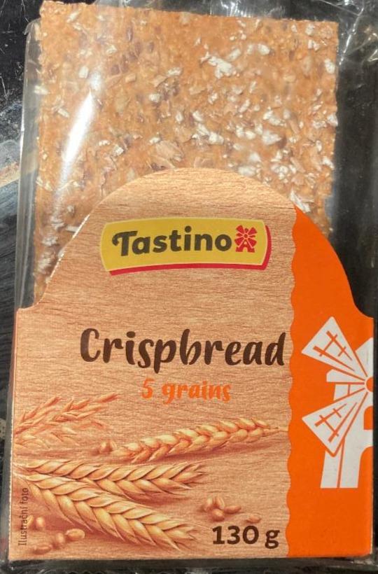 Fotografie - Crispbread 5 grains (křehké vícezrnné plátky) Tastino