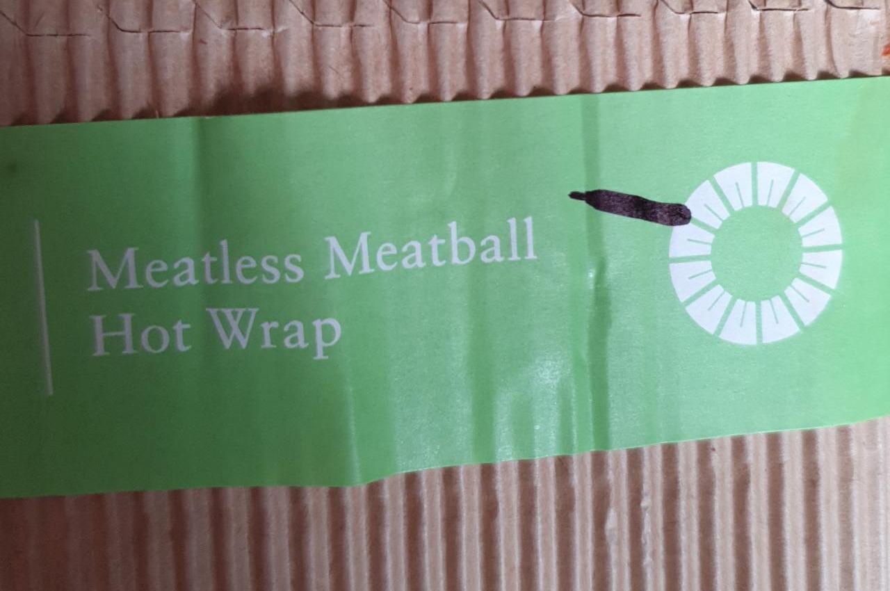 Fotografie - Meatless Meatball Hot Wrap Pret A Manger